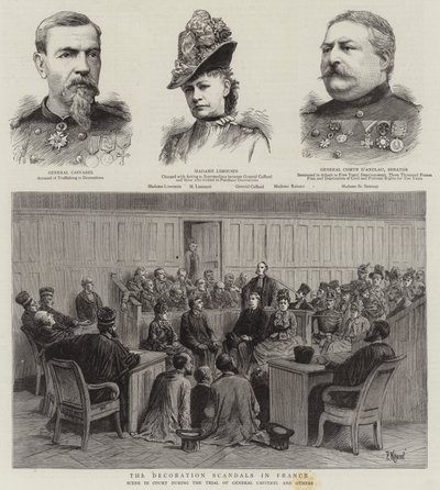 The Decoration Scandals in France by Pierre Mejanel